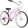 sixthreezero Urban Lady Beach Cruiser Bike, Women's 3 Speed Hybrid Bicycle