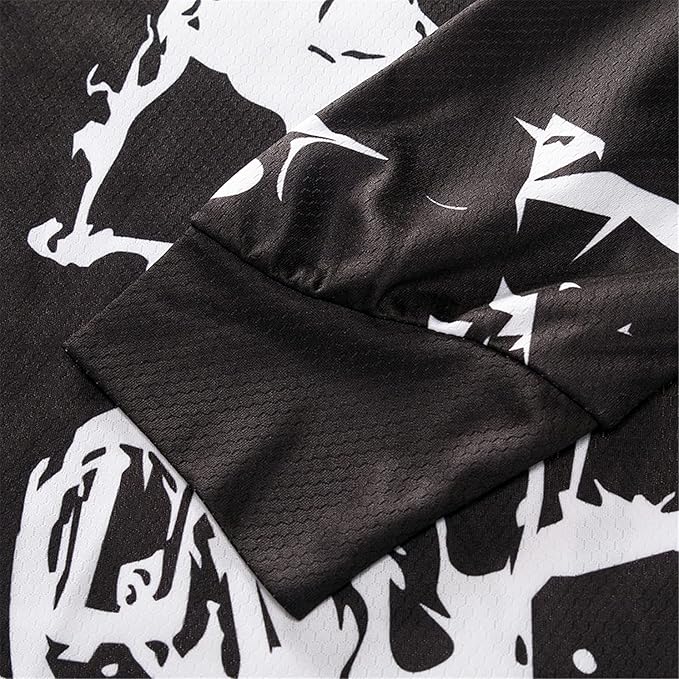 Cycling Jersey Long Sleeve Men's Mountain Bike Motocross Jersey Long Sleeve MTB T-Shirt
