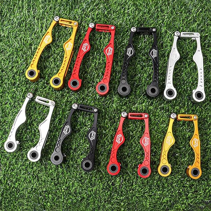 Linear Pull Bike V Brakes Front Rear Set Replacement Fit,Aluminum Alloy V-Type Bike Brake Set for Road Bike Bike BMX Repairing Accessories
