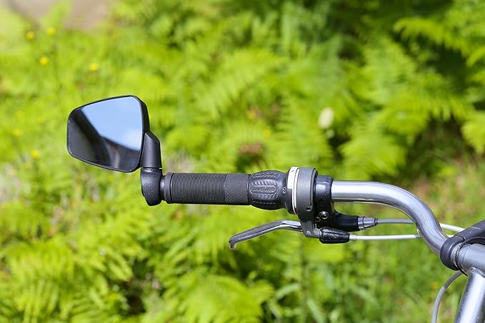 Zefal Unisex's Dooback 2 Right Bar End Mirror, Black, 56cm²