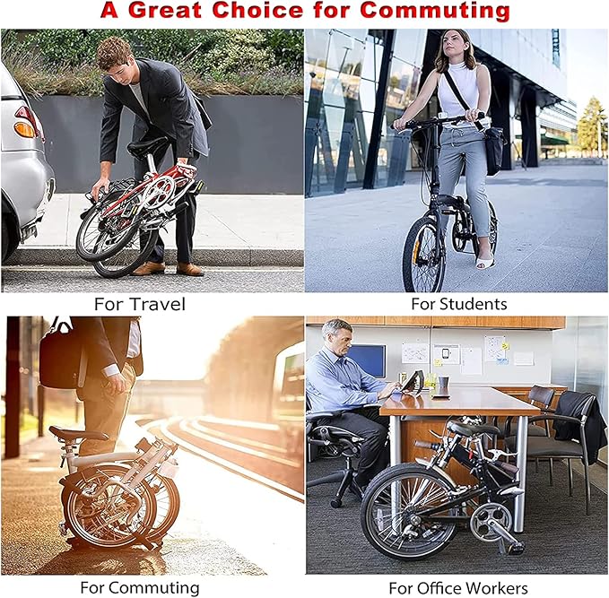KABON Full Carbon Folding Bike, 20 Inch Lightweight Foldable Bicycle with 105 R700 11S Shift Groupset and Hydraulic Disc Brake Bike