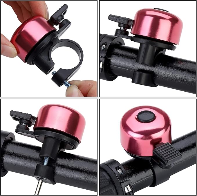Bike Bell Bicycle Bell Crisp Sound for Adults Kids Boys Girls