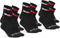 GripGrab Classic Regular Cut Summer Cycling Socks Single & Multipack Coolmax Bicycle Socks for Spinning Indoor Biking