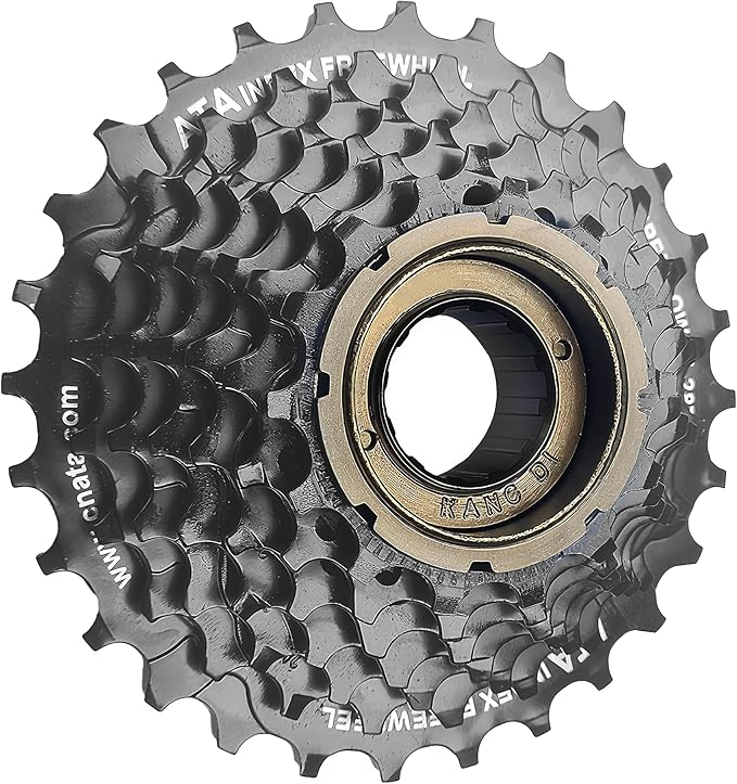VERKSTAD 7/8 Speed Freewheels 14-32T/14-28T/13-32T/13-28T Bike Freewheel Threaded Type Cycling Replacement Part for Mountain Bike Road Bike