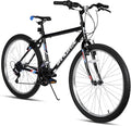 HILAND 24 26 inch Mountain Bike for Men Women, 18 Speeds High-Carbon Steel Frame, Sport Cycling MTB Bicycle for Adult