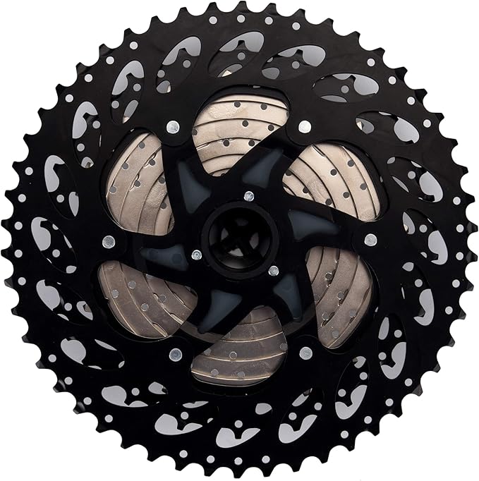 CYSKY 8/9/10/11/12-Speed Cassette 11-25T/28T/32T/34T/36T/40T/42T/46T/50T/52T Bike Sprocket Freewheel Compatible with Shimano, Sram HG Hub, Fit for Mountain Bike, Road Bike, MTB Cassette