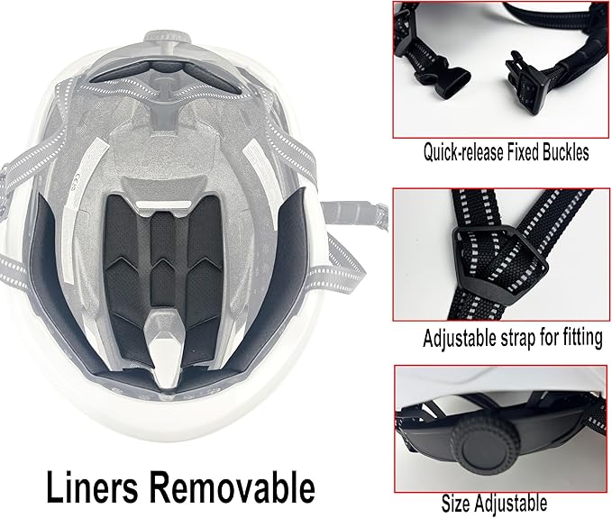 Adult Road Bike Helmet for Men Women, Lightweight Mountain Road Bicycle Cycling Helmet Adjustable for Mens