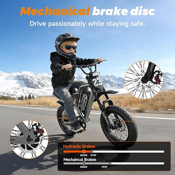 Fat Tire Electric Bike for Adults, UL2849 Certified 90% Pre-Assembled Folding E-Bike with Removable Battery & Cargo Rack