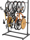 Freestanding Bike Stand for Garage,Bike Rack Garage,Accommodate 5 Bikes Vertical Heavy Type Floor Stand,Suitable Floor Stand MTB Road