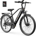 Jasion Roamer/ST/YC1 Electric Bike for Adults, 26" Commuter Ebike 1200W 528WH Removable Battery, 28MPH 62miles, Electric Bicycles for Women/Man, UL2849 Certified