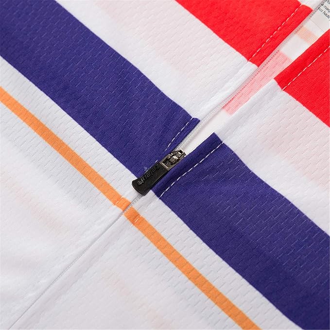 Cycling Jerseys Men Bicycle Short Sleeve Summer Shirt Bike Biking Tops Riding Clothing Flag