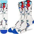 Good Luck Sock Novelty Crew Socks for Adults - For Men, Women and Teens