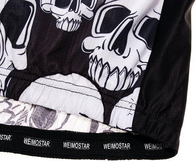Men's Cycling Jerseys Tops Biking Shirts Short Sleeve Full Zipper Bike Clothing