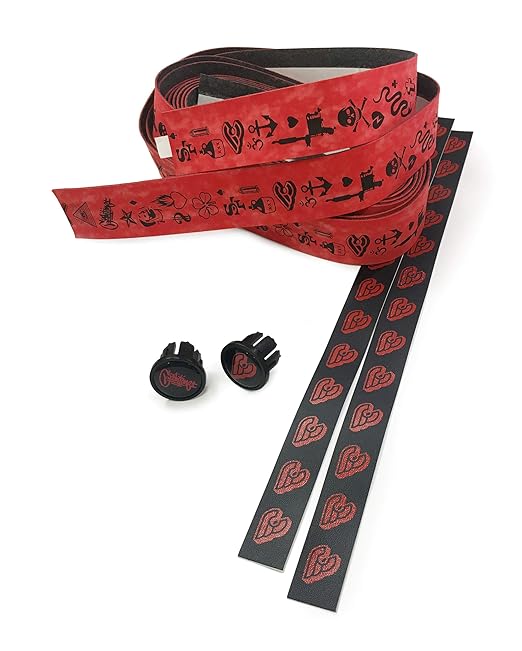 Cinelli Mike Giant Bicycle Handlebar Tape (Red)