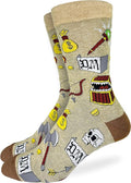 Good Luck Sock Novelty Crew Socks for Adults - For Men, Women and Teens