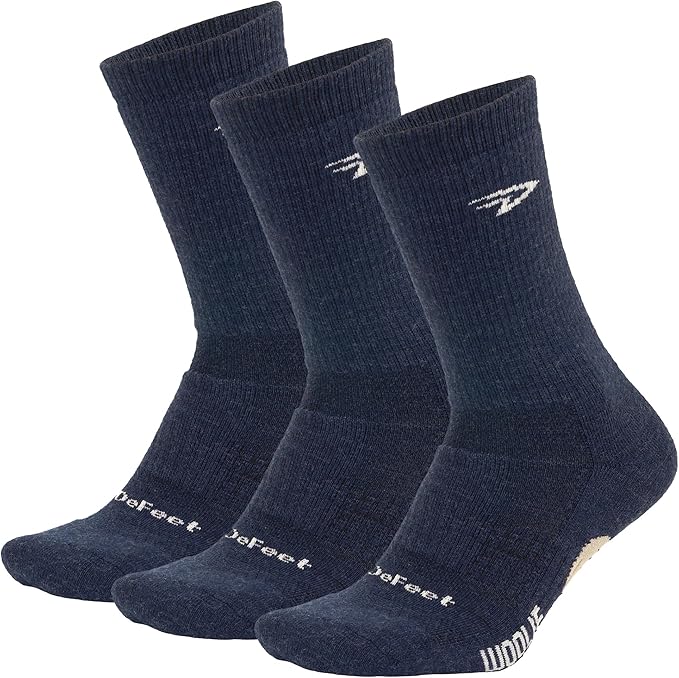 DEFEET | Woolie Boolie 6" Cycling Socks | For Biking, Running, & Everyday Adventures