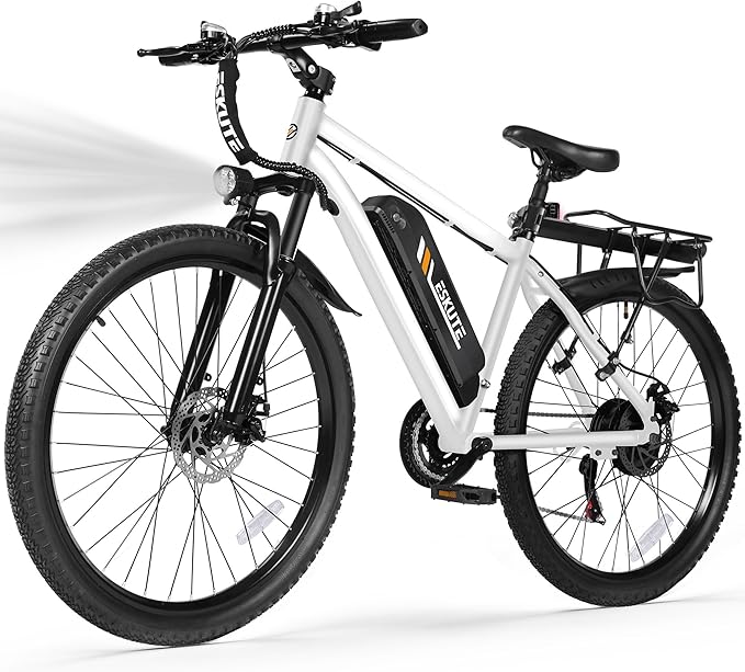 M200 Electric Bike for Adults – 21-Speed Gear 27.5" Mountain E-Bike, 1200W Peak Brushless Motor 28MPH, 48V 10.4Ah&13Ah Removable Battery, Up to 55-65 Miles Range, Step Over Commuter E-MTB, NFC Unlock