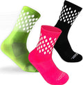 ReflecToes Reflective Socks for cycling and running - 330 Candle Power High Visibility Night Safety Gear - Biomotion Support