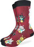 Good Luck Sock Novelty Crew Socks for Adults - For Men, Women and Teens