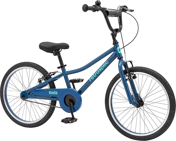 Retrospec Koda Plus Kids Bike for Boys & Girls Ages 6-8 Years - 20" Children's Bicycle, Adjustable Seat & Handlebars