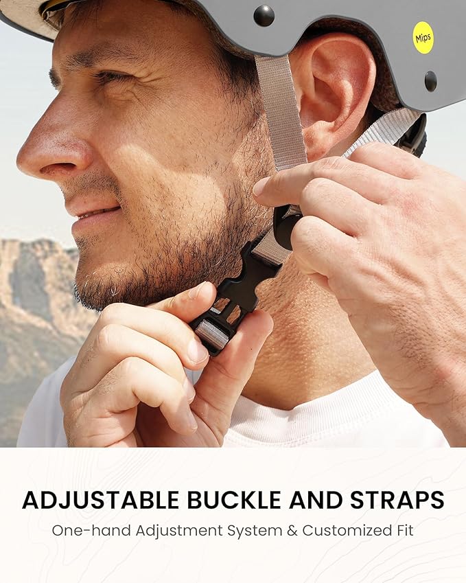 OutdoorMaster MIPS Skateboard Cycling Helmet for Adults - Lightweight, Ventilated Multi-Sport Helmet with Two Removable Liners for Scooter, Roller Skating, Inline Skating, Rollerblading