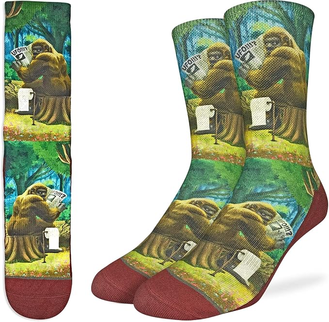 Good Luck Sock Novelty Crew Socks for Adults - For Men, Women and Teens
