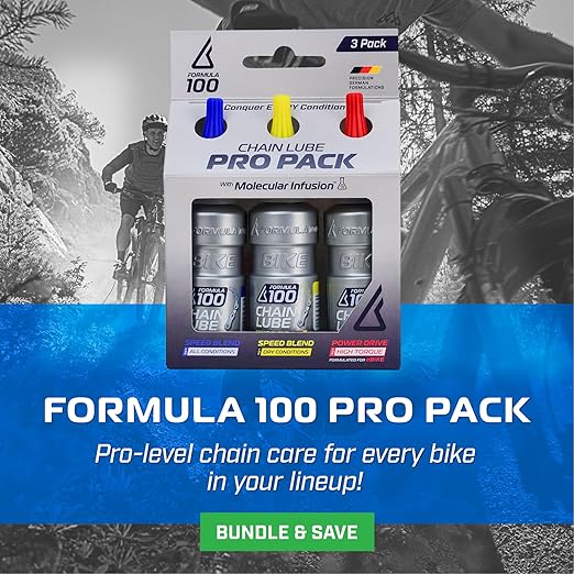 All Conditions Bike Chain Lube – All-Weather Lubricant for Bicycles & Electric Bikes – Protects Against Wear, Reduces Friction, Fights Corrosion – 120ml (4.06 oz)