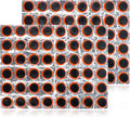 96 Pcs Ponches Frios para Bicicletas, Tire Patches for Bicycle Inner Tube Repair, 0.98 Inch Rubber Patch Kit, Emergency Road Cycling Tool