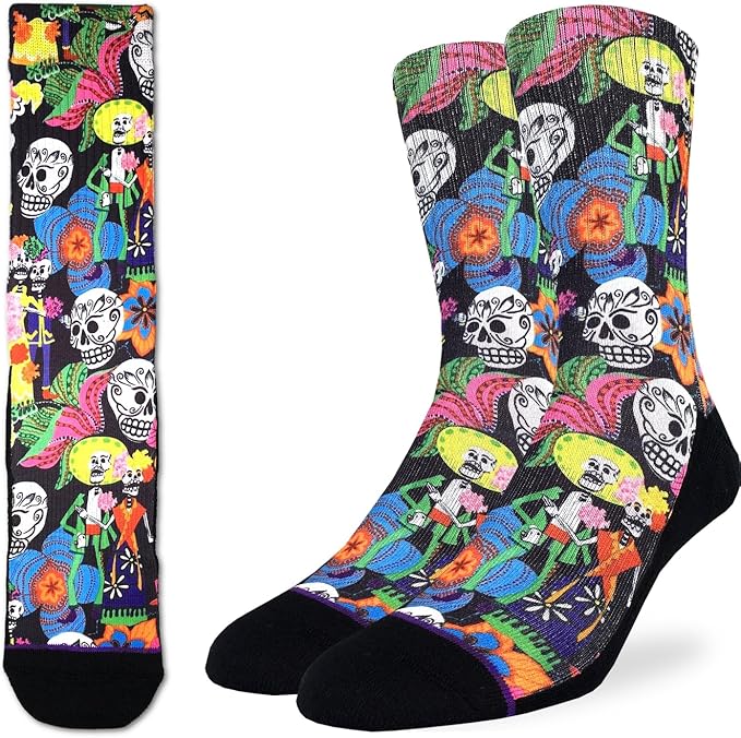 Good Luck Sock Novelty Crew Socks for Adults - For Men, Women and Teens