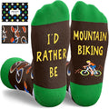 Zmart Funny Transportation Gifts - Race Car Train Motorcycle Tractor Bike Socks for Adult