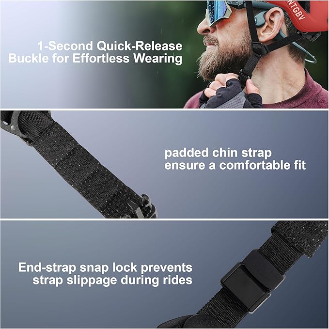 Adult Bike Helmet for Men/Women with Helmet Bag 2 Removable Moisture-Wicking Liners Adjustable Dial Comfort Fit Lightweight Shockproof CPSC 1203 Safety Certified for Road-Ready/Urban-Commute/MTB