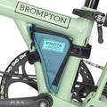 Vincita Boomerang Bag 3.0 – Frame Bag for Brompton Bike (A, C & P Line) – Anti-Slip Slim Tool Pouch with Magnetic Mount – Detachable Straps & Bright Lining – Fold-Compatible Storage (Blue)