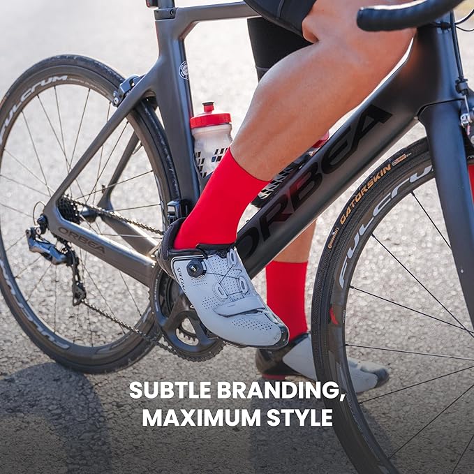 GripGrab Lightweight SL Performance Summer Cycling Socks Eyecatching 2 Lengths Road Mountain Gravel Bike Indoor Biking