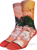 Good Luck Sock Novelty Crew Socks for Adults - For Men, Women and Teens