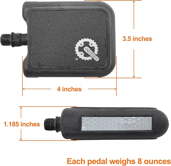 Bumper Pedal - The Bicycle Pedal for Commuting, Beach Cruising, and More