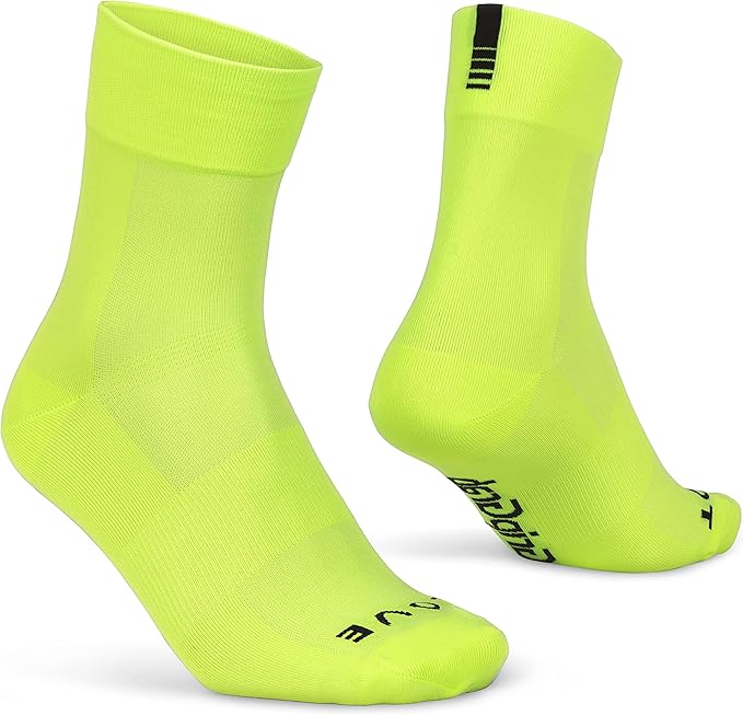 GripGrab Lightweight SL Performance Summer Cycling Socks Eyecatching 2 Lengths Road Mountain Gravel Bike Indoor Biking