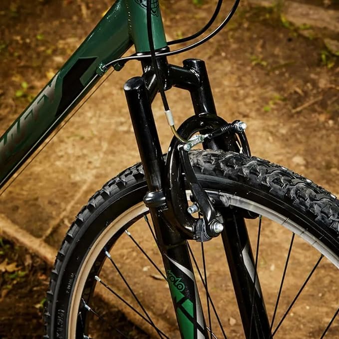 Huffy Mountain Bikes for Men, 26/27.5 Inch Sizes, Multiple Speeds, Suspension Available, Fat Tire Option, Sleek Graphics, Disc Brakes Available, Adjustable Comfort Saddle, Durable, Multiple Colors