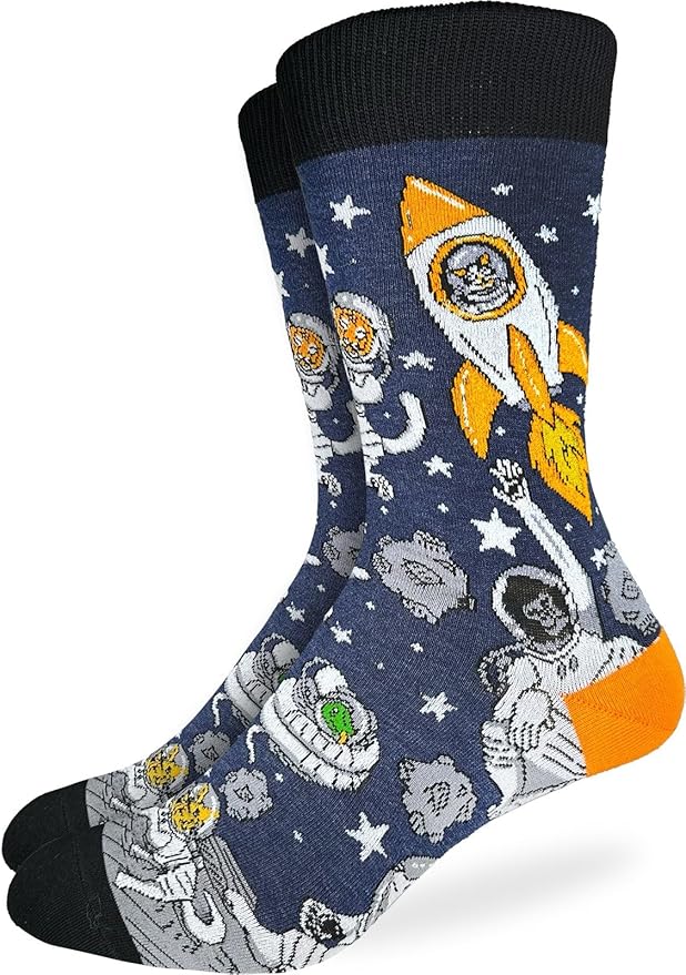 Good Luck Sock Novelty Crew Socks for Adults - For Men, Women and Teens