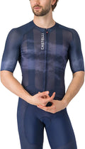 CASTELLI Men’s Climber’s A/C Jersey, Quarter Length Sleeve, Full Zip, Road Cycling & Gravel Biking Jersey with UV Protection
