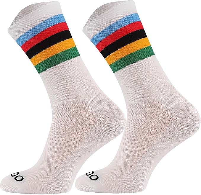 TODO PRO Cycling Socks - Breathable Bike Socks for Men and Women