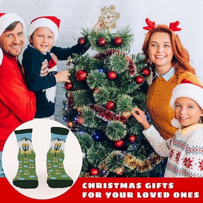 FOURSTUFF Ski, Cycling, Basketball, Golf, Pickleball, Softball, Volleyball, Wrestling, Soccer - Sports Socks for Women Men