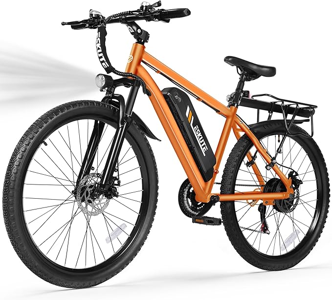 M200 Electric Bike for Adults – 21-Speed Gear 27.5" Mountain E-Bike, 1200W Peak Brushless Motor 28MPH, 48V 10.4Ah&13Ah Removable Battery, Up to 55-65 Miles Range, Step Over Commuter E-MTB, NFC Unlock