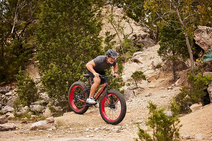 Huffy Mountain Bikes for Men, 26/27.5 Inch Sizes, Multiple Speeds, Suspension Available, Fat Tire Option, Sleek Graphics, Disc Brakes Available, Adjustable Comfort Saddle, Durable, Multiple Colors