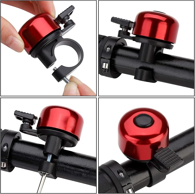 Bike Bell Bicycle Bell Crisp Sound for Adults Kids Boys Girls