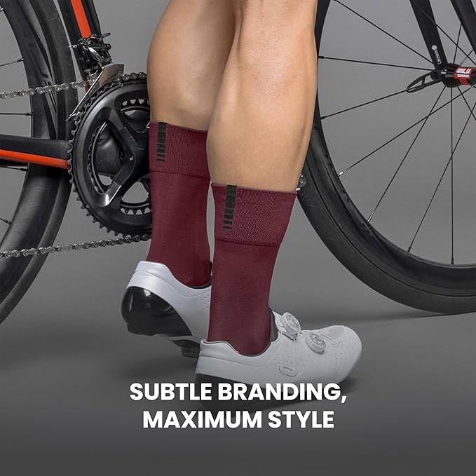 GripGrab Lightweight SL Performance Summer Cycling Socks Eyecatching 2 Lengths Road Mountain Gravel Bike Indoor Biking