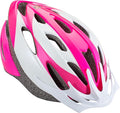 Schwinn Thrasher Helmet for Adults, Size 58-62 cm for Riders Ages 14+, Microshell, Adjustable Dial & Straps, Interior Padding, Air Vents, Lighted or Unlit, Visor, Adult Bike Helmet