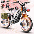 2025 Juliet Pro 2/Juliet Electric Bike for Adults 43MPH/34MPH Peak 5400W/1200W 60V 70AH/48V 60AH Ebike 220+Miles Long Range Electric Bike 20"*4.0 Fat Tires Step Thru Full Suspension Electric Bycicle