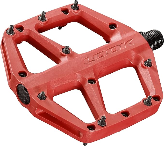 LOOK Cycle – Trail Fusion – MTB Pedals – Flat Pedals – Black – RED – Lime – ICE-Blue - Purple