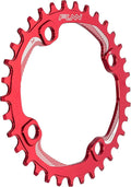 Funn Solo Narrow Wide Chainring for 9 10 11 12 Speed Chain, Fits 104mm BCD Interface Crankset, Single Speed Bike Chain Ring for MTB, BMX Bike, Gravel Bike and Road Bike