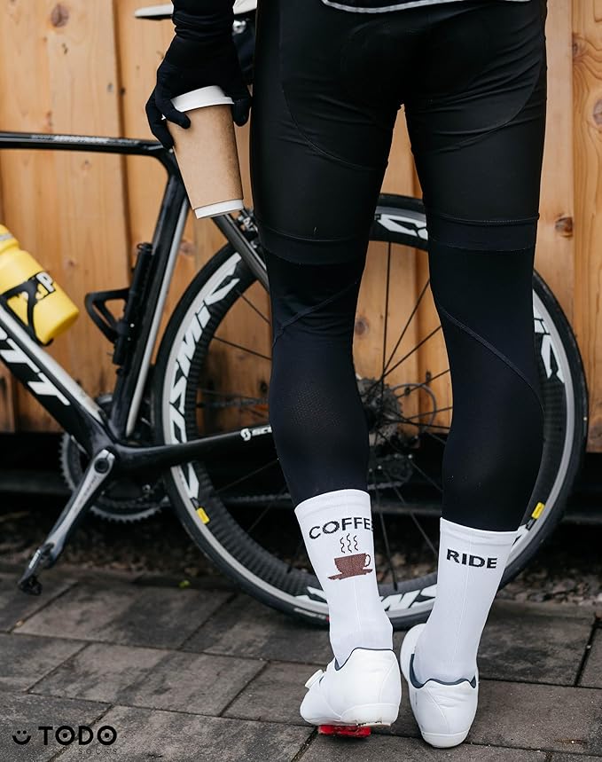 TODO PRO Cycling Socks - Breathable Bike Socks for Men and Women